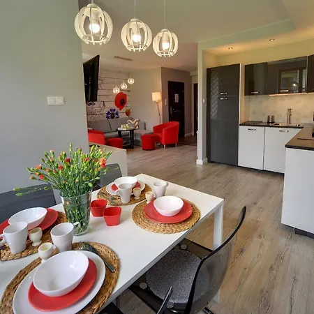 公寓式酒店 Gustowny Sun Seasons 24 W Karpaczu Z Tarasem By Renters